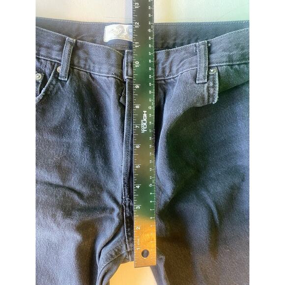 We the Free Jeans Womens Size 28 Black Thrashed Distressed Maggie Denim Pants - Picture 11 of 14